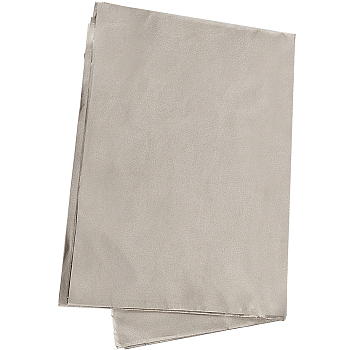 Polyester Protection Fabric, Faraday Fabric, EMI, RF & RFID Shielding Nickel Copper Fabric, Tan, 100x110x0.01cm