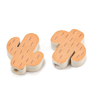 cuentas de madera de &aacute;lamo estampadas(WOOD-Z008-05D)-2