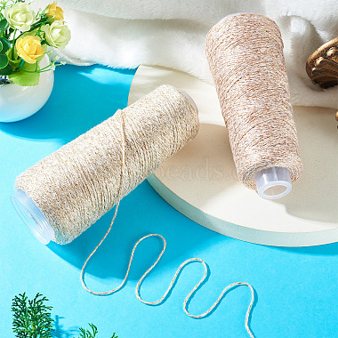2 Rolls 2 Colors Cotton Cord(OCOR-TA0003-47F)-7