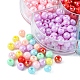 490pcs 7 perles acryliques opaques de style(MACR-YW0002-04)-3