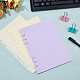 Plastic Discbound Notebook Index Divider Sheets(KY-WH0036-122)-6