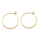 304 Stainless Steel Stud Earring Findings(STAS-C182-01D-G)-1