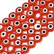 Handgemachte evil eye Glasperlen(LAMP-C028-02B)-1