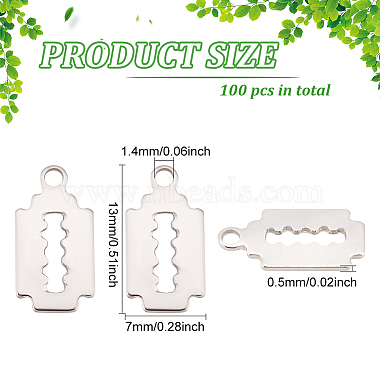 100Pcs 201 Stainless Steel Charms(STAS-DC0011-83)-2