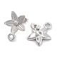 Non-Tarnish 304 Stainless Steel Studs Earring Findings(EJEW-H013-19P)-2