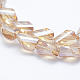 Electroplate Glass Beads Strands(EGLA-G018-L)-4