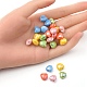 25pcs 5 couleurs perles en porcelaine nacrées faites à la main(PORC-YW0001-02)-3