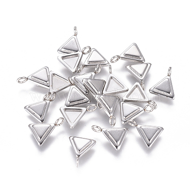 Stainless Steel Color Triangle 304 Stainless Steel Charms