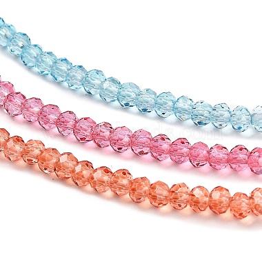 Transparent Painted Glass Beads Strands(DGLA-A034-T1mm-A11)-3