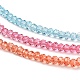 Transparent Painted Glass Beads Strands(DGLA-A034-T1mm-A11)-3