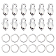 DICOSMETIC 20Pcs 316 Surgical Stainless Steel Lobster Claw Clasps(STAS-DC0002-30)-1