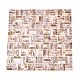 Natural Freshwater Shell Mosaic Tile Cabochons(SHEL-Q029-02)-1