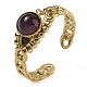 Natural Amethyst Finger Rings(RJEW-U027-01G-05)-1