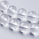 naturelles cristal de quartz brins de perles(X-G-C175-6mm-2)-3