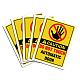 5Pcs Waterproof PVC Warning Sign Stickers(DIY-WH0237-025)-1