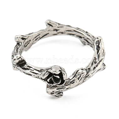 Alloy Finger Rings for Women(RJEW-A034-07AS)-2