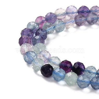 Natural Fluorite Beads Strands(G-K315-B01)-3
