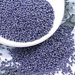 MIYUKI Round Rocailles Beads, Japanese Seed Beads, 11/0, (RR434) Opaque Eggplant Luster, 11/0, 2x1.3mm, Hole: 0.8mm, about 5500pcs/50g(SEED-X0054-RR0434)