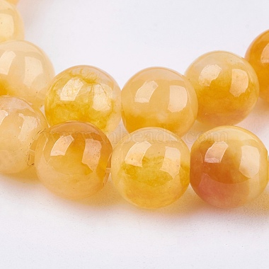Chapelets de perles en jade naturelle à deux tons(G-R165-8mm-M1)-3