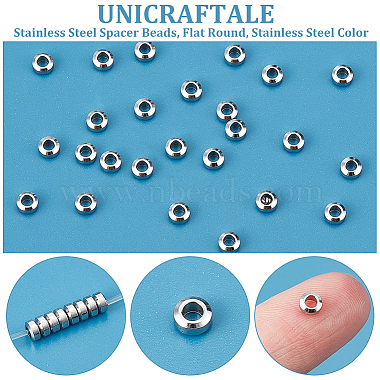 Unicraftale 304 Stainless Steel Spacer Beads(STAS-UN0006-41P)-4