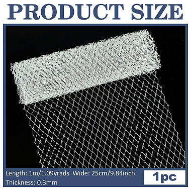 Polyester Mesh Fabric(AJEW-WH0816-121B)-2