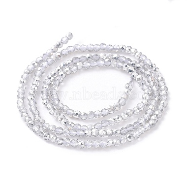 Transparent Electroplate Glass Beads Strands(GLAA-H021-01A-HP06)-5