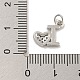 Rack Plating Brass Micro Pave Clear Cubic Zirconia Charms(KK-U030-22P)-3