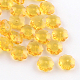 Flower Transparent Glass Beads(X-GLAA-R160-M)-2