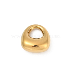 304 Stainless Steel Pendants, Handbag Charms, Ion Plating(IP), Real 14K Gold Plated, 10.5x10.5x4.5mm, Hole: 4x4mm(STAS-L283-14G)