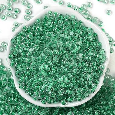 Transparent Inside Colours Glass Seed Beads(SEED-A032-04G)-2