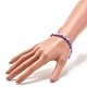 Bling Imitation Gemstone Glass Teardrop Beads Stretch Bracelet for Women(BJEW-JB07421)-3