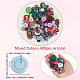 8 Colors Resin Buttons(DIY-SP0003-99)-2