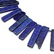 Natural Gemstone Lapis Lazuli Beads Strands(G-L156-05)-2