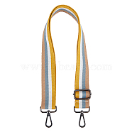 Canvas Bag Straps, with Alloy Swivel Clasps, Bag Replacement Accessories, Gold, 71cm(FIND-WH0065-24B-02)