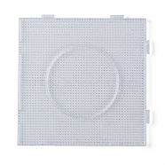 Pegboards for 3x2.5mm Mini Fuse Beads, Clear, 140x140x7.5mm(DIY-Q009-09)