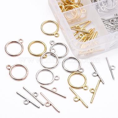 60Sets 4 Colors Alloy Toggle Clasps(FIND-YW0001-37)-4
