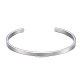 304 bracelets manchette en acier inoxydable(BJEW-K173-02P-01)-2