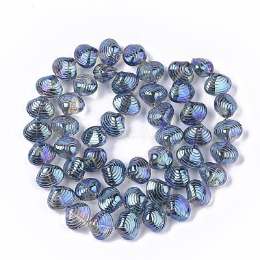 Chapelets de perles en verre galvanoplastique(X-EGLA-S189-002B-01)-2