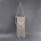 Cotton Cord Macrame Woven Wall Hanging(HJEW-C010-10)-3