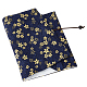 Sakura Pattern Cloth Book Covers(AJEW-WH0413-51A)-1