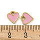 316 Surgical Stainless Steel Enamel Charms(STAS-M073-37A-02G)-3