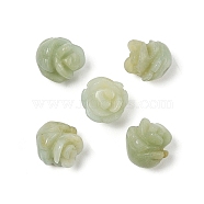 Natural Flower Amazonite Beads, Rose, 7.5~8x7.5~8x7~9mm, Hole: 0.8~1mm(G-O156-A-19)