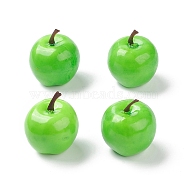 Mini Foam Imitation Apples, Artificial Fruit, for Dollhouse Accessories Pretending Prop Decorations, Lime, 44x34.5mm(DJEW-XCP0001-05B)