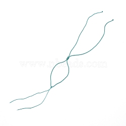 Polyamide Cord Necklace Making, for Handmade Jade Pendant Cord Necklace Making, Adjustable Braided Necklace Rope Cord, Teal, 17.72~19.69 inch(45~50cm)(AJEW-WH0241-27G)
