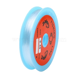Transparent Fishing Thread Nylon Wire, Clear, 0.4mm, about 109.36 yards(100m)/roll(EC-L001-0.4mm-01)
