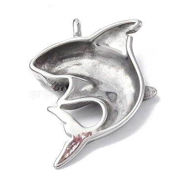 304 Stainless Steel Pendants(STAS-C065-13AS)-2