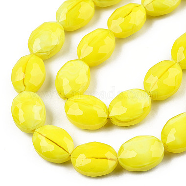 Opaque Solid Color Glass Beads Strands(X-GLAA-N032-02M)-2