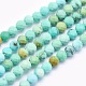 Natural Turquoise Beads Strands(G-O166-17-2mm)-1