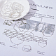 Серьги-кольца с подвесками из латуни с винным бокалом sunnyclue(MAK-SC0001-01)-5