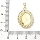 Brass Micro Pave Cubic Zirconia Pendants(KK-H255-18G)-3